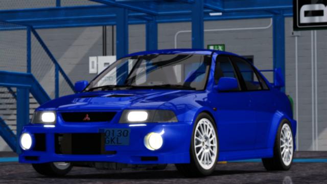 TNT Mitsubishi Lancer Evolution VI GSR для Assetto Corsa