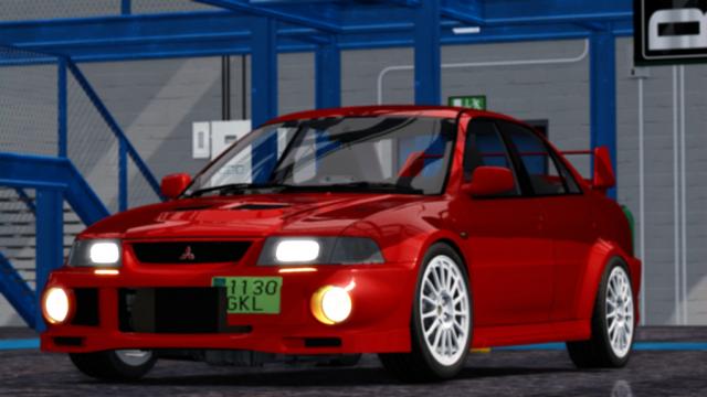TNT Mitsubishi Lancer Evolution VI GSR для Assetto Corsa