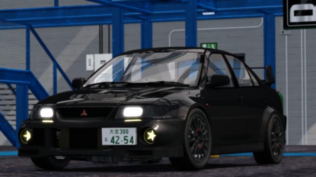 TNT Mitsubishi Lancer Evolution VI GSR для Assetto Corsa