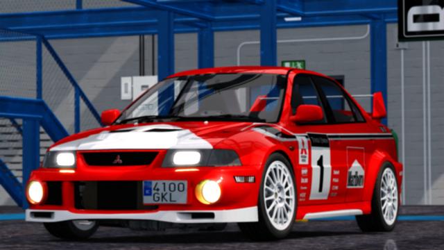 TNT Mitsubishi Lancer Evolution VI GSR для Assetto Corsa