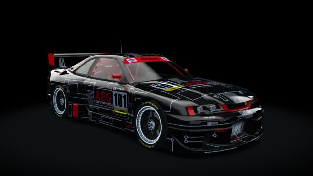 Nissan R33 GT1 LMS