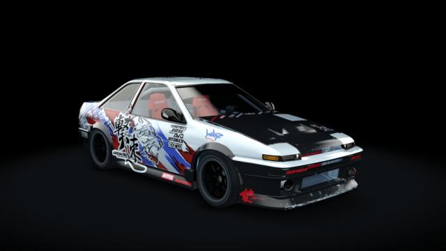 Toyota Corolla AE86 Coupe for Assetto Corsa