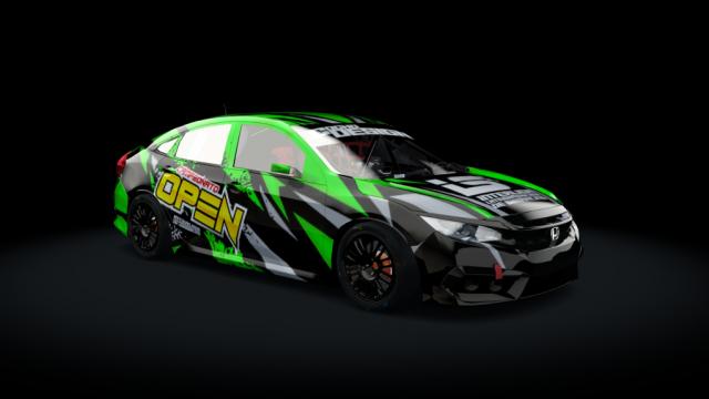 Honda New Civic TNC3 for Assetto Corsa