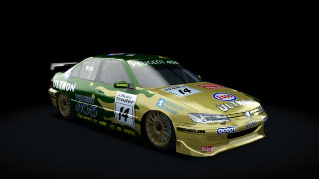 Peugeot 406 BTCC 1996 for Assetto Corsa