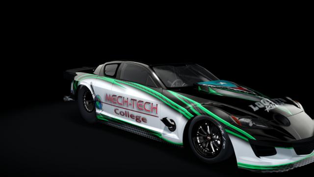 Mazda - RX8 Dragster for Assetto Corsa