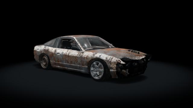 Nissan 180SX RustyBomb for Assetto Corsa