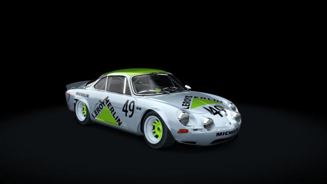 Alpine-Renault A110 1800S GR4 SPEC (Race) 1973 for Assetto Corsa