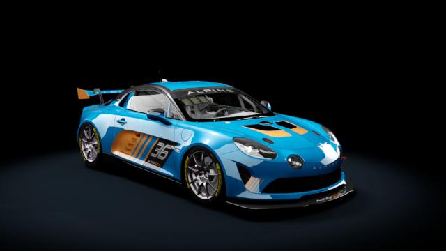 Alpine A110 GT4 for Assetto Corsa