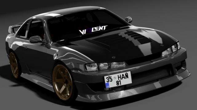 ACTR Nissan Silvia S14A Hansdmrz для Assetto Corsa