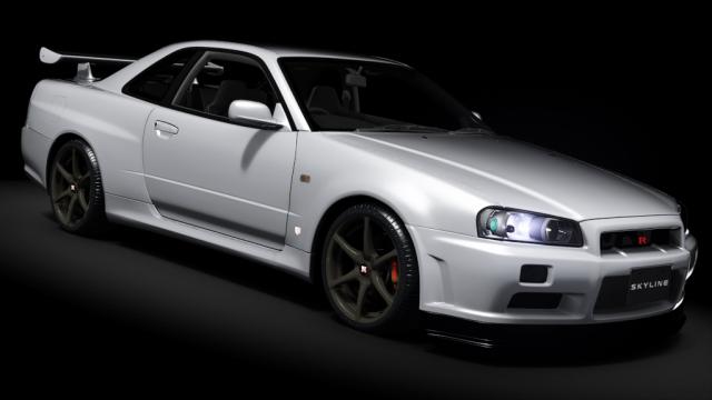 Nissan Skyline R34 GT-R V-SPEC II NÜR for Assetto Corsa