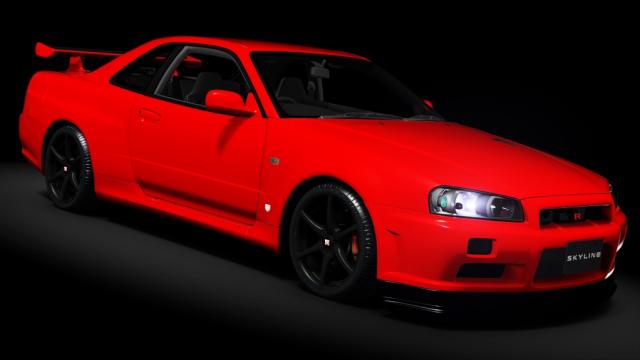 Nissan Skyline R34 GT-R V-SPEC II NÜR for Assetto Corsa