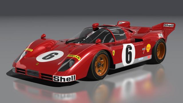 Ferrari 512S (open top) for Assetto Corsa