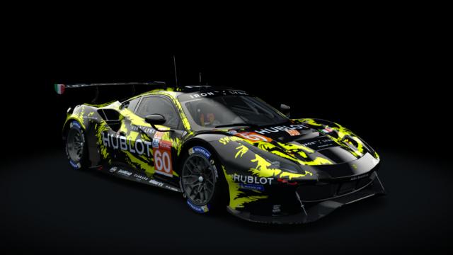 Ferrari 488 GTE Evo 2018 Le Mans Spec Michelotto for Assetto Corsa