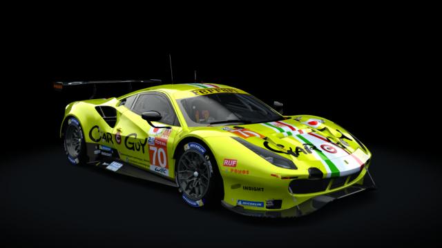 Ferrari 488 GTE Evo 2018 Le Mans Spec Michelotto for Assetto Corsa