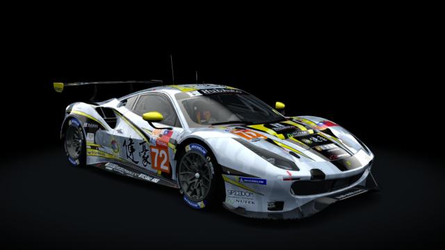 Ferrari 488 GTE Evo 2018 Le Mans Spec Michelotto for Assetto Corsa