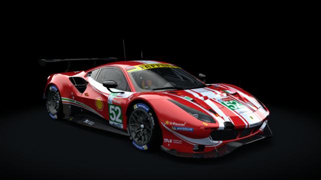 Ferrari 488 GTE Evo 2018 Le Mans Spec Michelotto