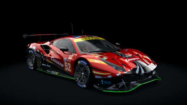 Ferrari 488 GTE Evo 2018 Le Mans Spec Michelotto for Assetto Corsa