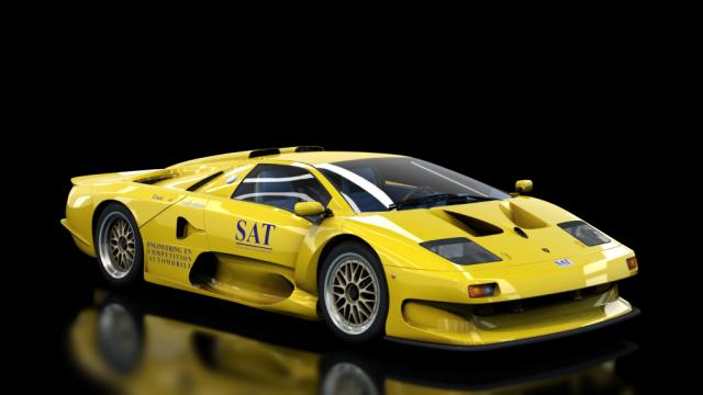 Lamborghini Diablo GT1 Stradale для Assetto Corsa