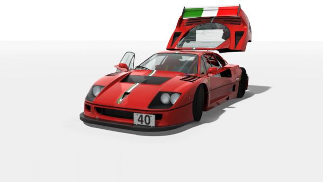 Ferrari F40 ’89 High HP Tuned