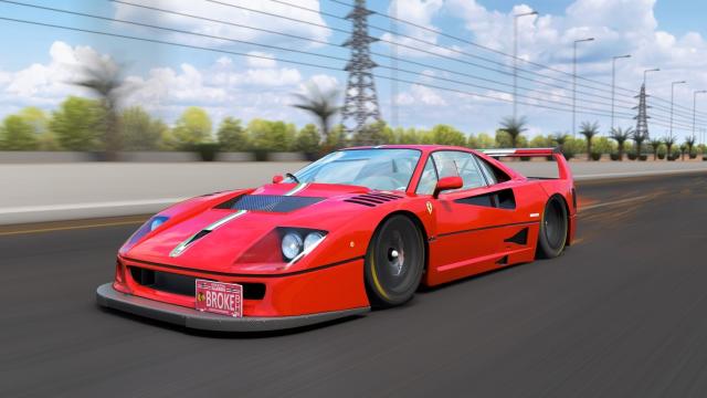 Ferrari F40 ’89 High HP Tuned для Assetto Corsa