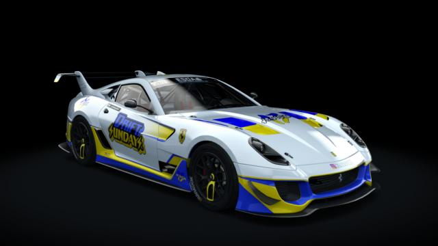 ESDA Ferrari 599XX EVO Artem Chulkov 2022