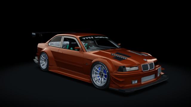 BMW E36 320i Mamasao Works for Assetto Corsa