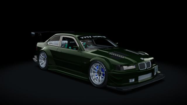 BMW E36 320i Mamasao Works for Assetto Corsa