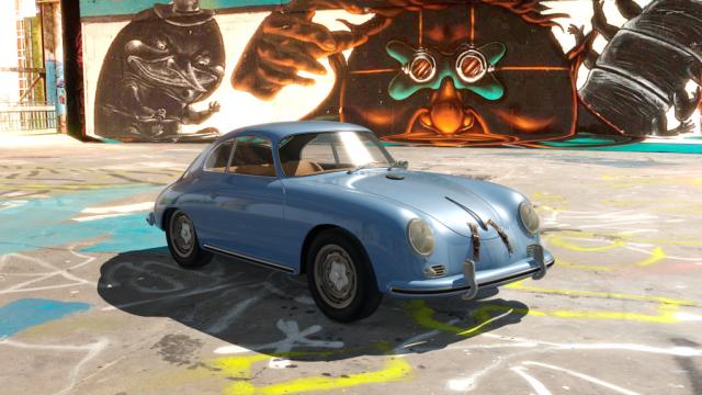 Porsche 356A 1600 Coupe (Serie 1) for Assetto Corsa