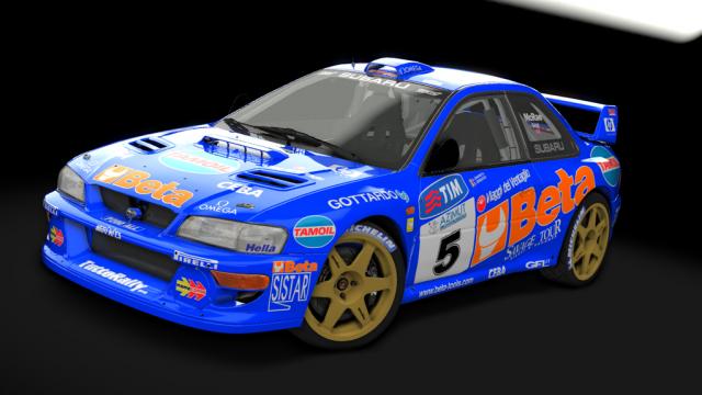 Subaru Impreza GC8 WRC98 (S5) for Assetto Corsa