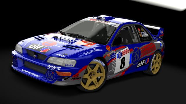 Subaru Impreza GC8 WRC98 (S5) for Assetto Corsa