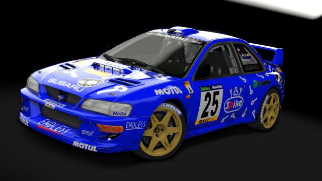 Subaru Impreza GC8 WRC98 (S5) for Assetto Corsa