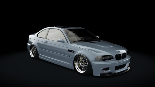 BMW E46 M3 Stance for Assetto Corsa