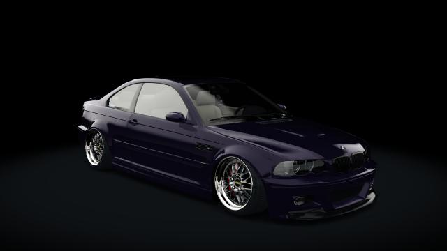 BMW E46 M3 Stance for Assetto Corsa