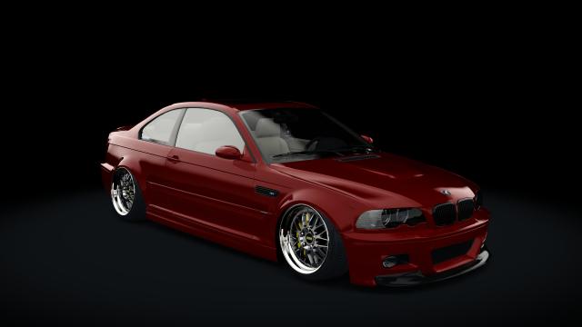 BMW E46 M3 Stance for Assetto Corsa