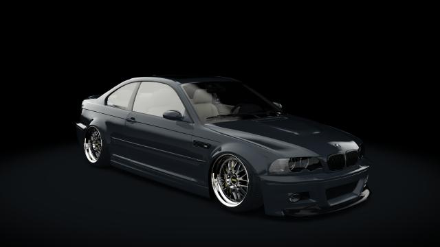 BMW E46 M3 Stance for Assetto Corsa