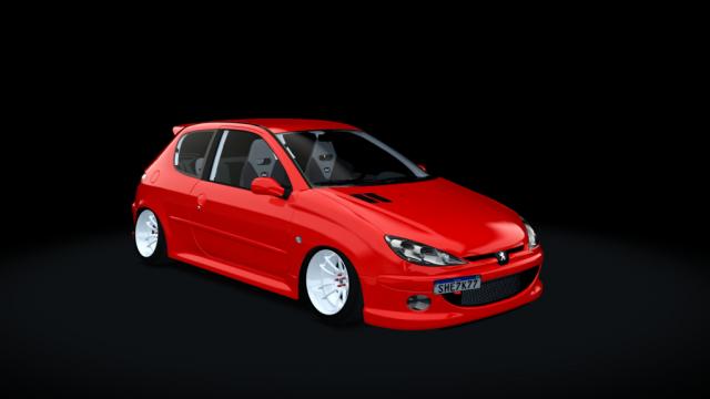 Peugeot 206 Shelby Oliver для Assetto Corsa