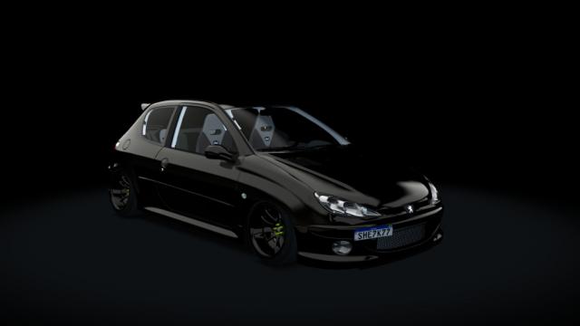 Peugeot 206 Shelby Oliver для Assetto Corsa