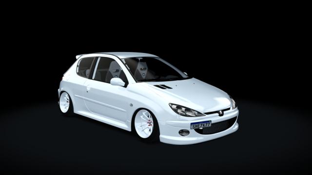 Peugeot 206 Shelby Oliver для Assetto Corsa