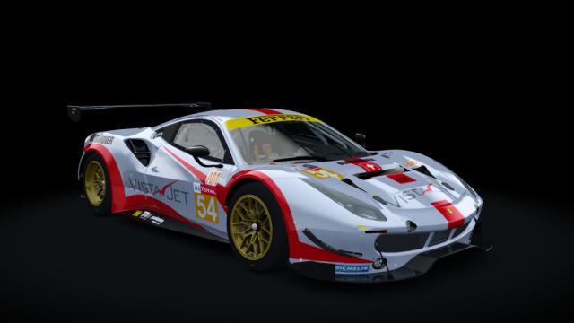 Ferrari 488 GTE для Assetto Corsa