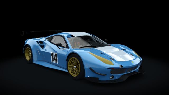 Ferrari 488 GTE для Assetto Corsa