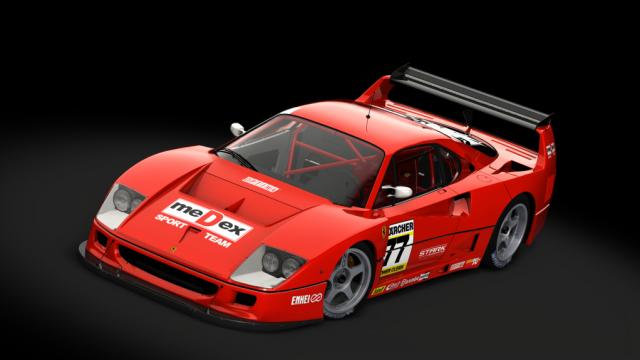 Ferrari F40 Competizione ’89 для Assetto Corsa