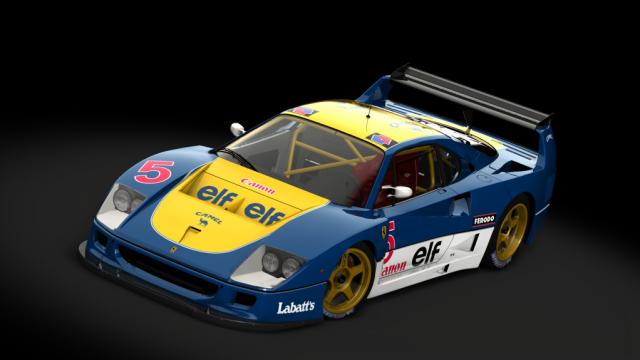 Ferrari F40 Competizione ’89 для Assetto Corsa