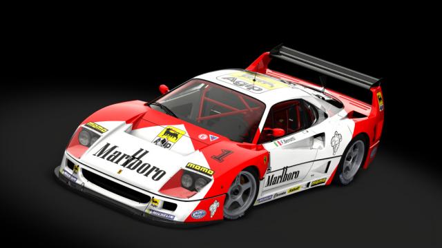 Ferrari F40 Competizione ’89 для Assetto Corsa