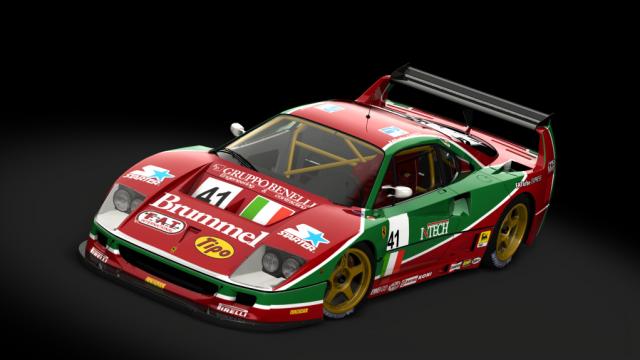 Ferrari F40 Competizione ’89 для Assetto Corsa