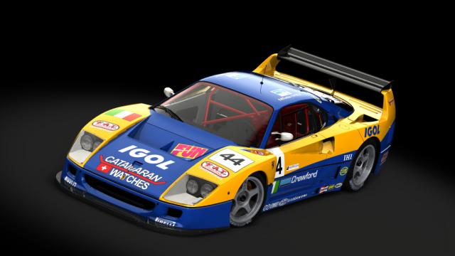 Ferrari F40 Competizione ’89 для Assetto Corsa