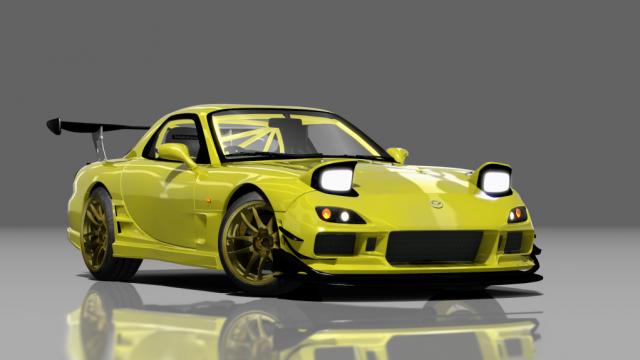 Mazda rx7 fd MadZ for Assetto Corsa