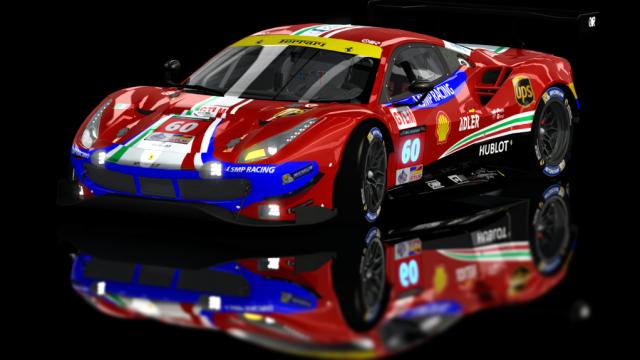 GTLM Ferrari 488 GTE EVO IMSA AC-Friends for Assetto Corsa