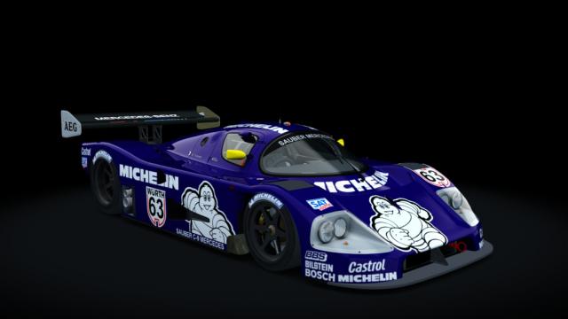 Sauber Mercedes C9 GT for Assetto Corsa