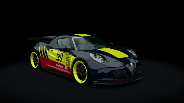 Alfa Romeo 4C X Series 2021 for Assetto Corsa