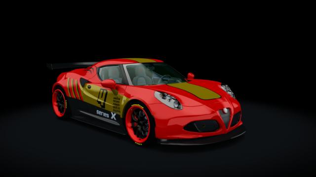 Alfa Romeo 4C X Series 2021 for Assetto Corsa